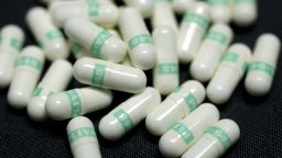 Fluoxetine (Prozac) anti-depressant pills in Miami, Florida.