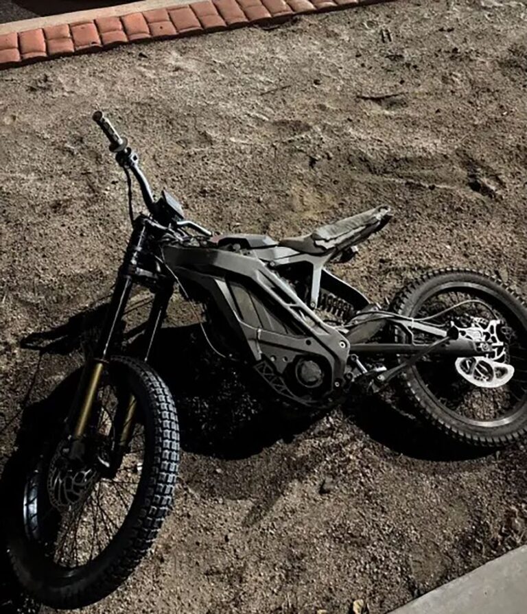 A 13-year-old boy died after crashing an electric motorcycle into a center median in Garden Grove, California, on May 7.