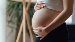 A new study of one woman, not pictured, reveals how pregnancy changes the brain.