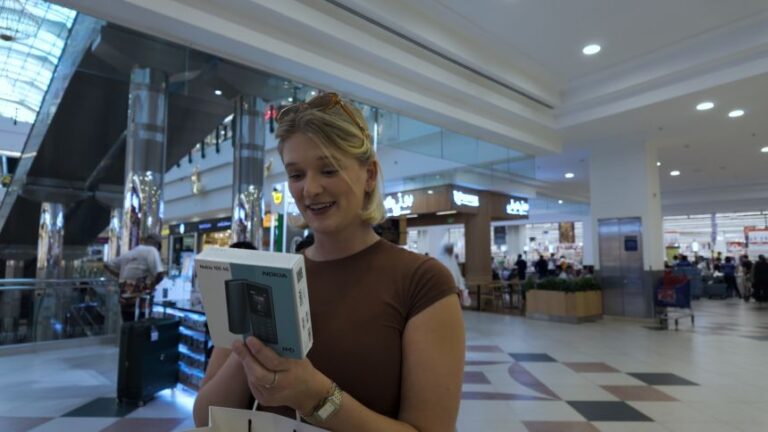 The first part of Radford's experiment involved finding an old-school Nokia phone.