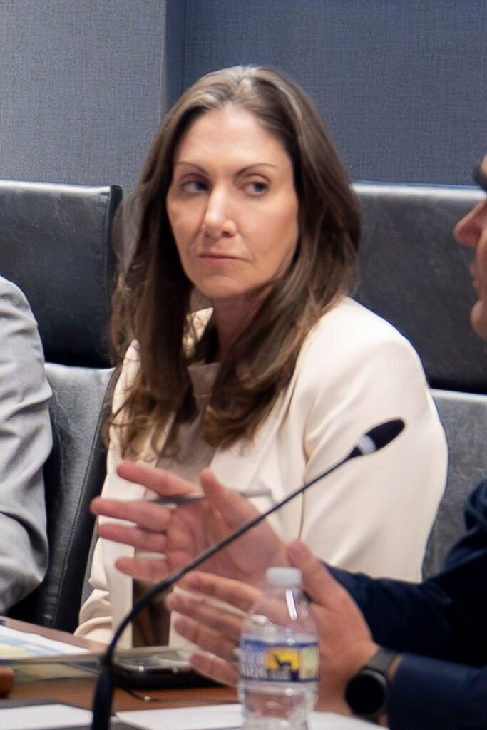 Kara Voorhies at the FEMA headquarters in January.