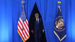 President Donald Trump arrives to speak at Rockland Community College, Friday, May 22, 2026, in Suffern, N.Y.