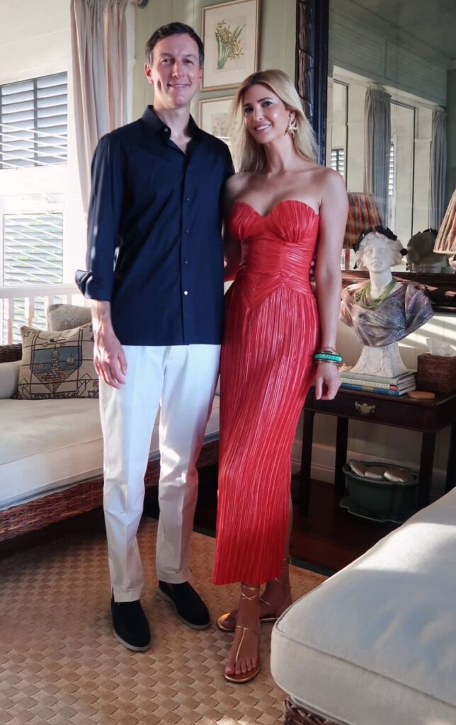 Ivanka Trump and her husband, Jared Kushner.