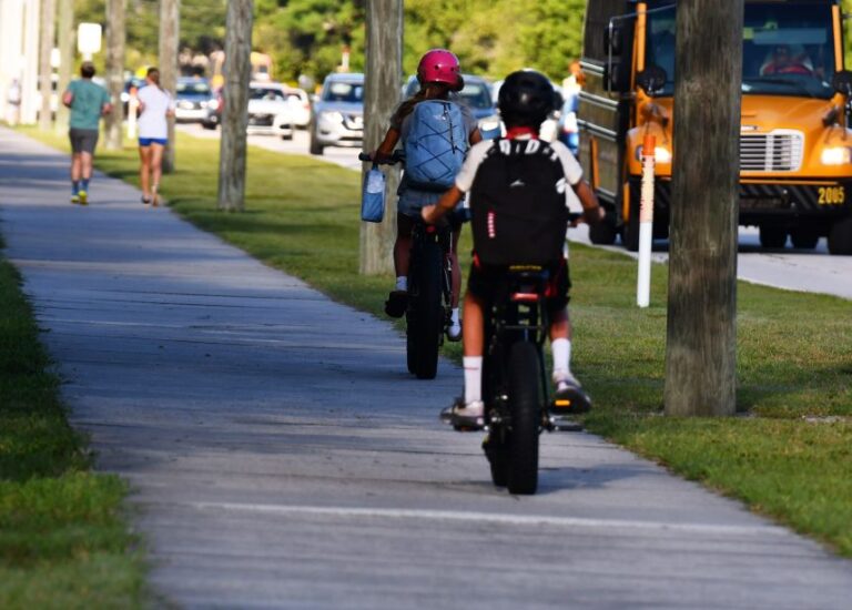 Cocoa Beach police are cracking down on students riding e-bikes to school on Minutemen Causeway after complaints from residents.