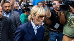 E. Jean Carroll leaves a courthouse in New York, on September 6, 2024.