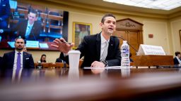 NASA Administrator Jared Isaacman speaks during a House Science, Space, and Technology Committee hearing on Capitol Hill on Wednesday, April 22, in Washington, DC.