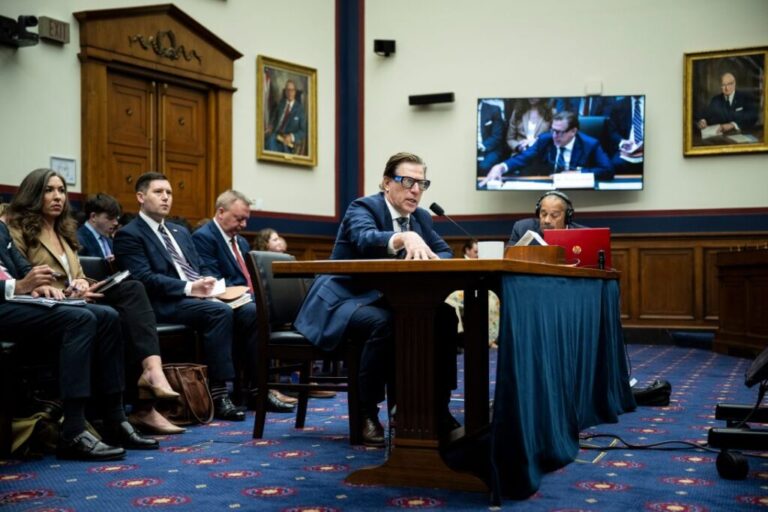 David Richardson testifies in Washington, DC, on Wednesday, July 23, 2025.
