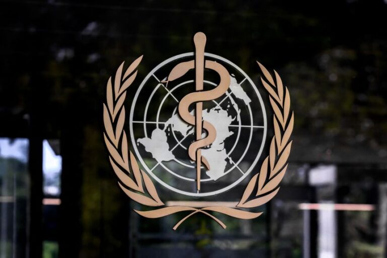 The World Health Organization headquarters in Geneva, Switzerland, on May 17, 2026.