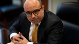 US Attorney Andrew Boutros at his office in the Dirksen US Courthouse in April 2025 in Chicago.
