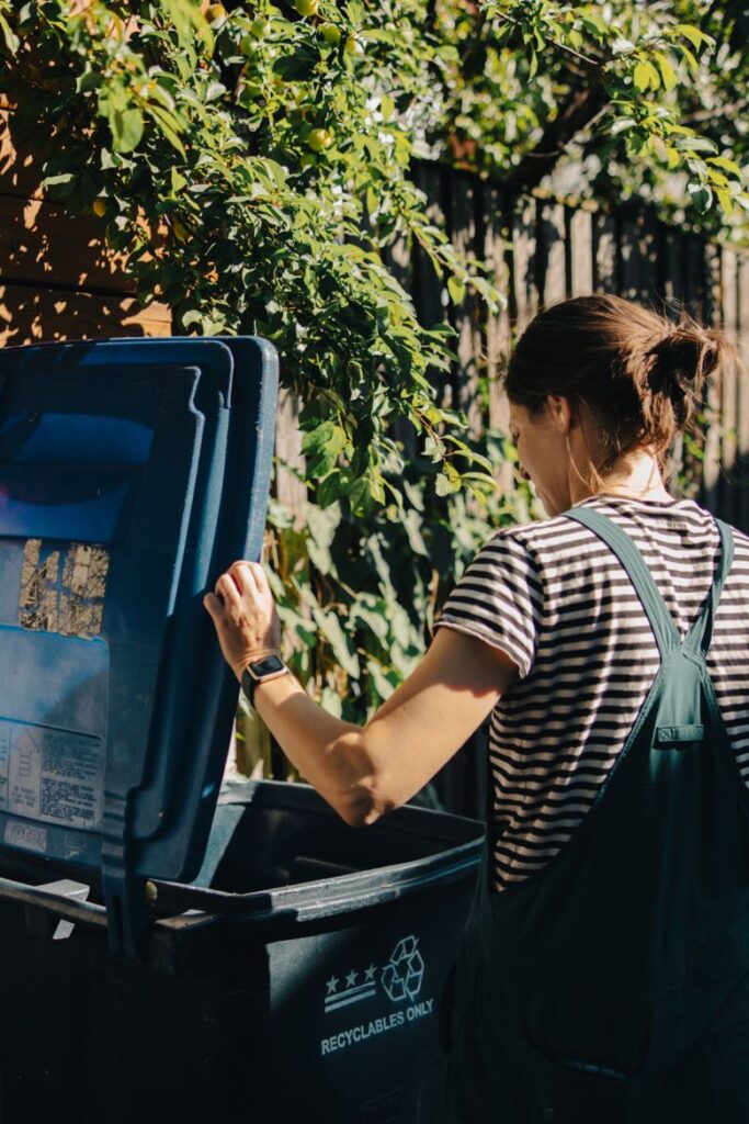 Trash bins can become a hotbed for mosquitoes when their lids don't fully close and rainwater collects inside.