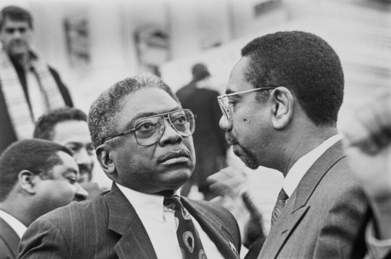 US Rep. Jim Clyburn of South Carolina in Washington, DC, in 1992.