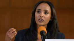 DENVER, COLORADO - MAY 28: Melat Kiros participated in a League of Women Voters Congressional District 1 candidate forum at Montview Presbyterian Church on May 28, 2026, in Denver, Colorado.