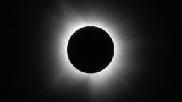 A total solar eclipse is seen in Dallas, Texas on Monday, April 8, 2024. A total solar eclipse swept across a narrow portion of the North American continent from Mexico’s Pacific coast to the Atlantic coast of Newfoundland, Canada. A partial solar eclipse was visible across the entire North American continent along with parts of Central America and Europe.
