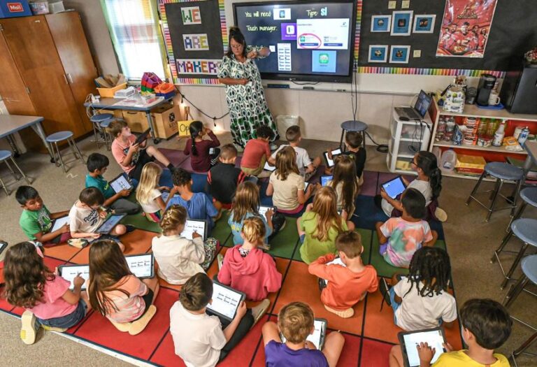 Parents can ask school officials whether their children can have analog alternatives to devices issued in the classroom.