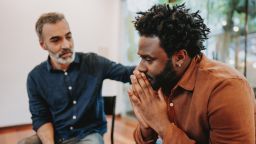 Expressing feelings can help men learn how to overcome shame.