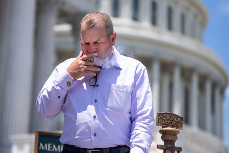 Rep. Troy Nehls, R-Texas, leaves the U.S. Capitol after the last votes of the week on Thursday, June 25, 2026. (Tom Williams/CQ-Roll Call, Inc via Getty Images)