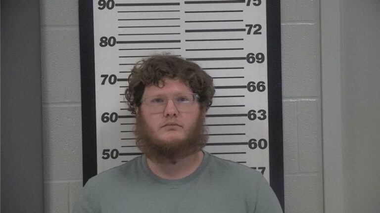 This booking photo provided by the Platte County Sheriff’s Office shows Jordan Rincker.