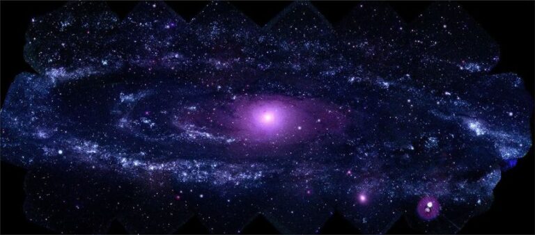 A mosaic of 330 individual images taken by Swift showcases the highest-resolution view of the M31 galaxy ever seen in ultraviolet light.