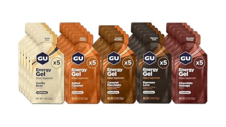 GU Energy Gels for running