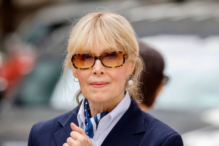 E. Jean Carroll exits the New York Federal Court in September 2024.
