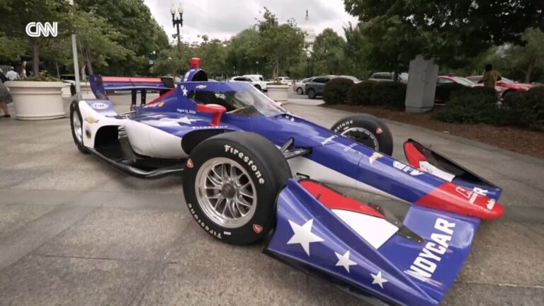 <p>CNN gets a guided tour of the Freedom250 Grand Prix race track from its Chairman Bud Denker, as the nation's capital prepares for its first ever high-speed IndyCar race.</p>