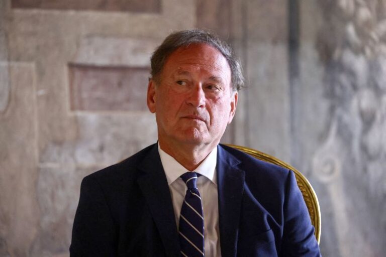 US Supreme Court Justice Samuel Alito attends an event organized by the US Embassy to the Holy See, in Rome, Italy, on September 20, 2025.