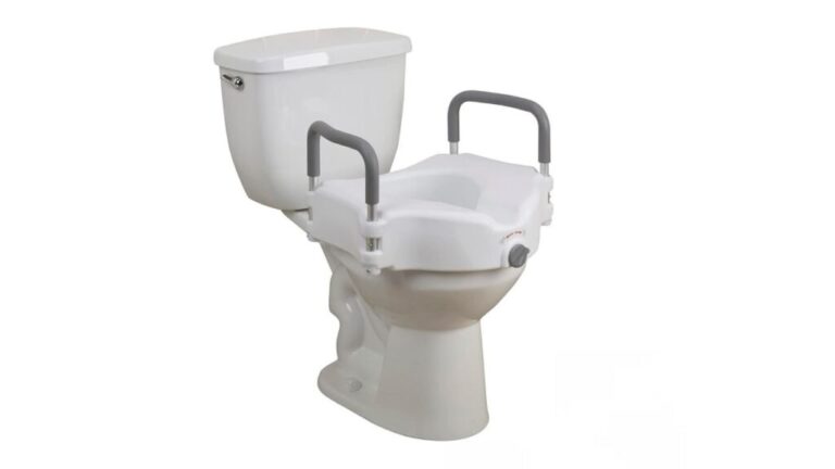 Drive Medical 2-in-1 Raised Toilet Seat