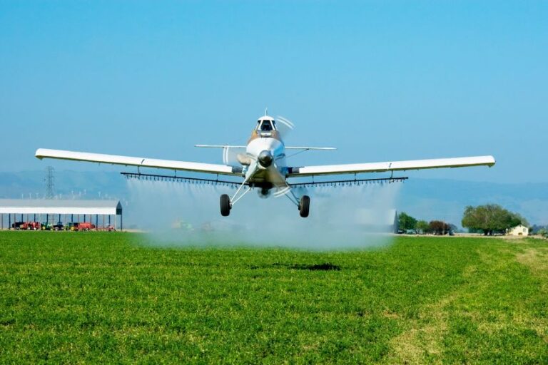 An average of 2.5 million pounds of PFAS pesticides are sprayed on California crops each year, <a href=