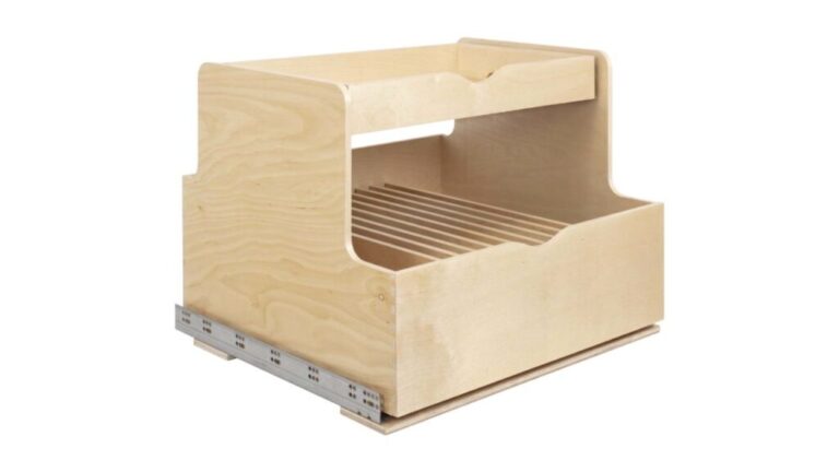Cabinet Parts Double Drawer Rollout Cookware Organizer
