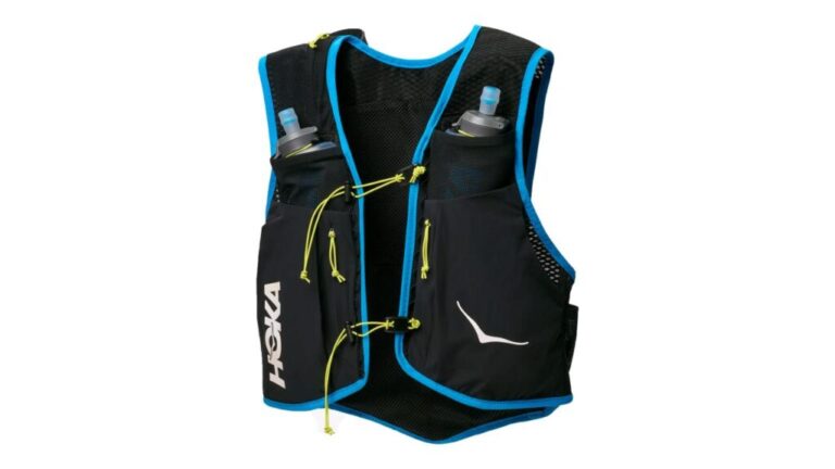 Hoka Trail Run Vest 10L against a white background