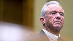 Health and Human Services Secretary Robert F. Kennedy Jr. listens during a House Energy and Commerce Committee Health Subcommittee hearing, Tuesday, April 21, 2026, on Capitol Hill in Washington. (AP Photo/Jacquelyn Martin)