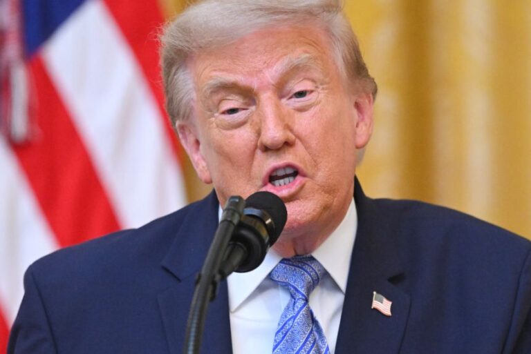 President Donald Trump addresses the nation from the East Room of the White House on July 16, 2026.