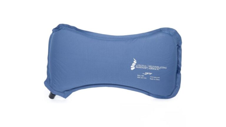The Original McKenzie Self-Inflating AirBack Travel Lumbar Support Pillow