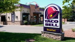 A Taco Bell fast food restaurant is shown Tuesday, July 14, 2026, in Taylor, Mich.