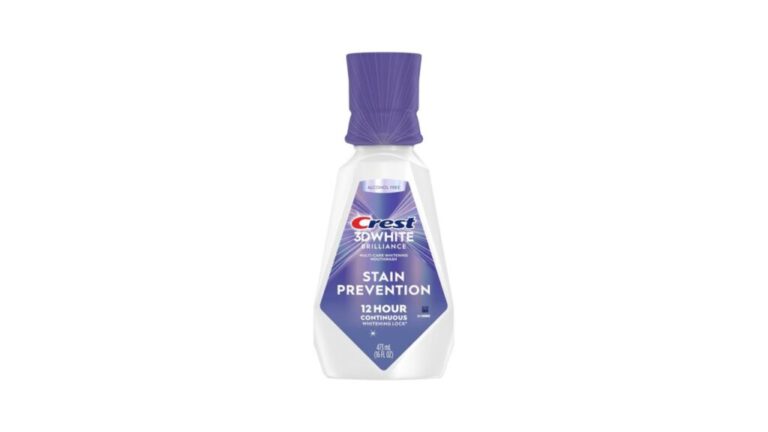 Crest 3D White Brilliance Stain Prevention Mouthwash