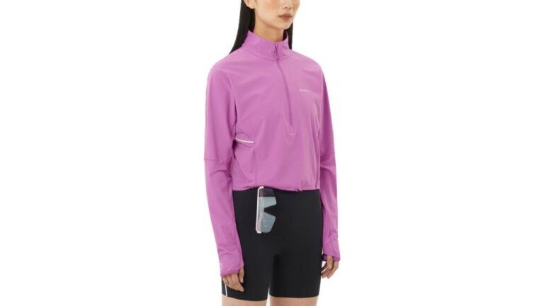 Salomon Women's Sense Aero Hybrid Cropped Pullover