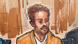 Cole Tomas Allen, the suspect in the White House Correspondents' Association dinner shooting, is seen in this April 30 courtroom sketch.