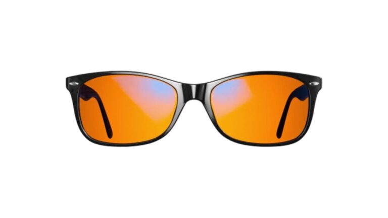 Sleep blue light glasses