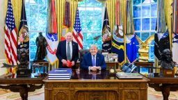 In this handout photo, Peter Ticktin takes a photo with President Donald J. Trump on Tuesday, June 30, 2026, in the Oval Office at the White House in Washington, DC.