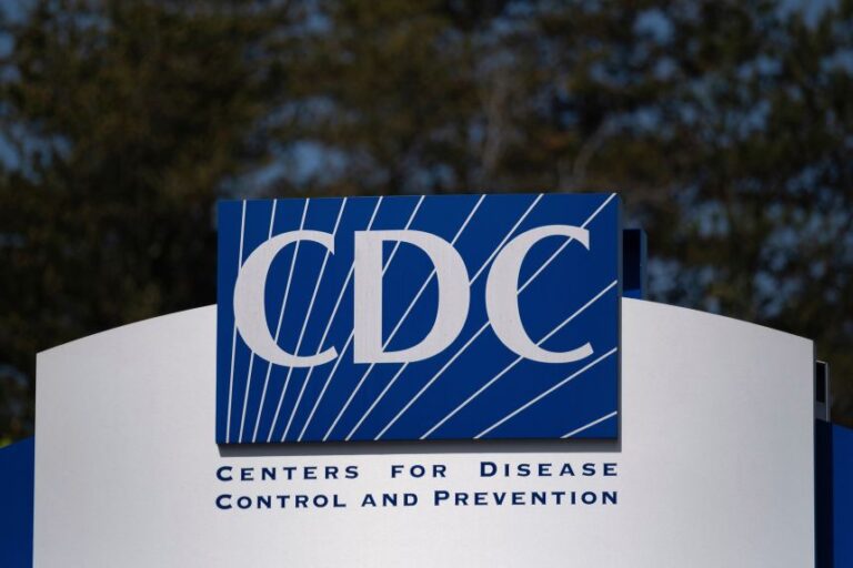 The Centers for Disease Control and Prevention building in Atlanta, Georgia, on April 1, 2025.
