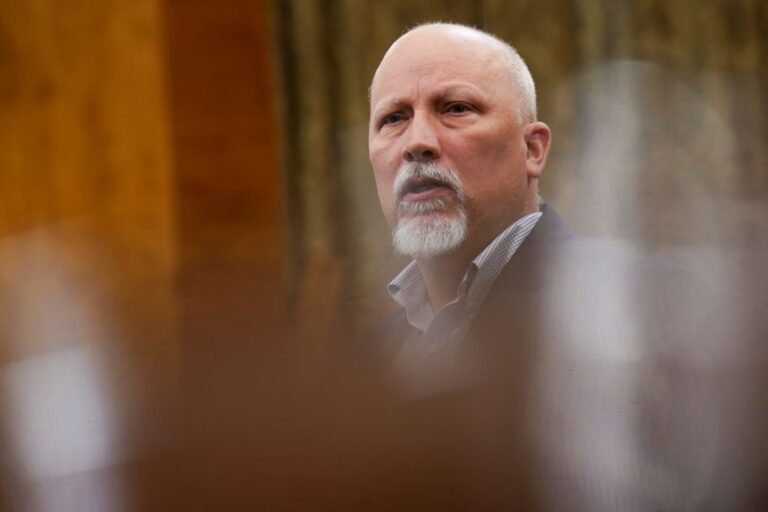 Rep. Chip Roy attends a press conference on Capitol Hill in Washington, DC, on January 14.