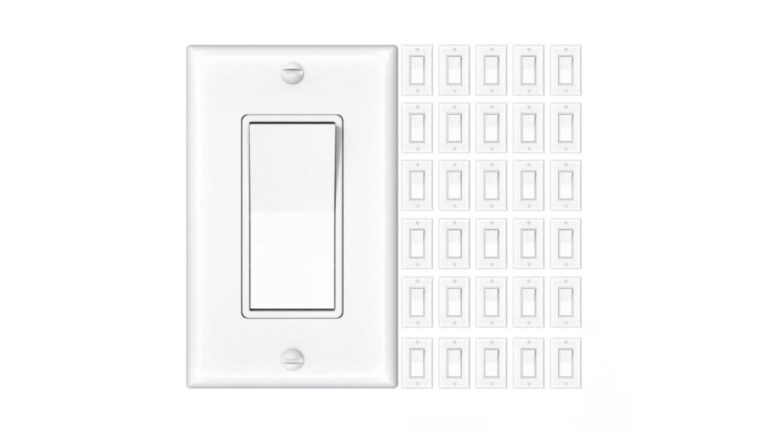 Amico Store Single Pole Light Switch, 30-Pack