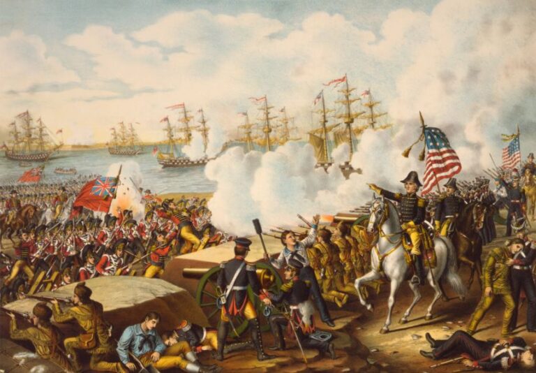 The Battle Of New Orleans, January 8, 1815.