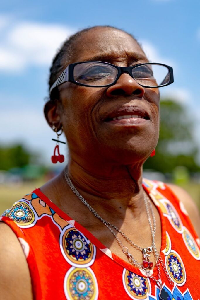 Demetria Card says she thinks Stevens is “the voice of the people.”