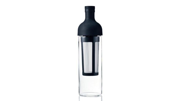 Hario Cold Brew Coffee Wine Bottle in black