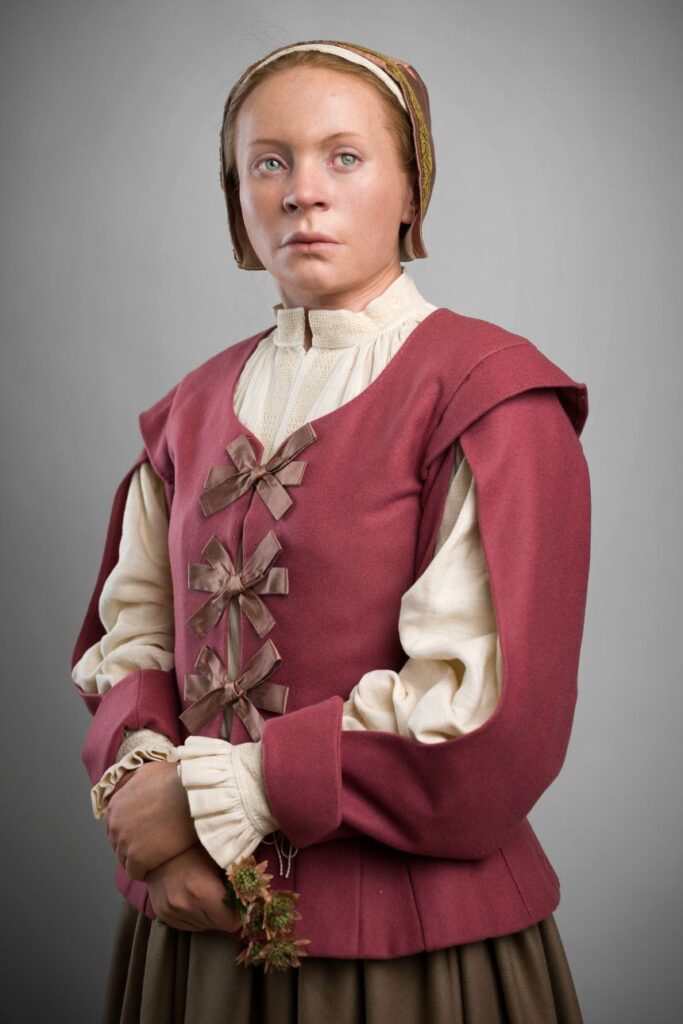 A reconstruction of what Zosia may have looked like.