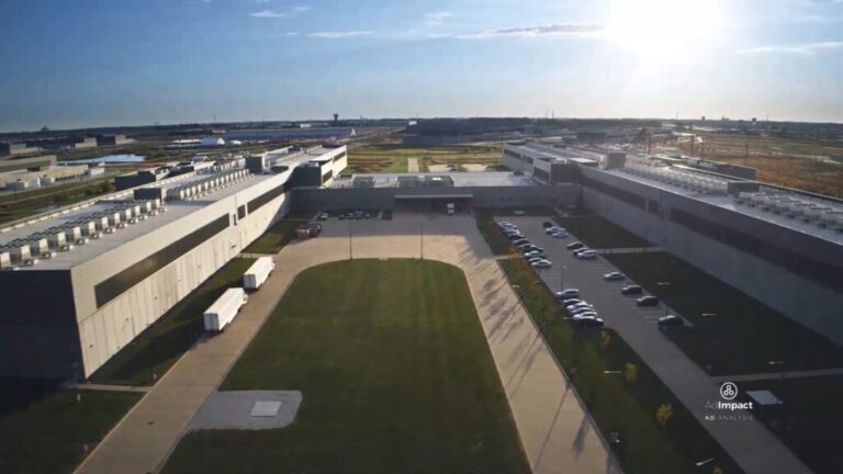 <p>Meta and Oracle aired positive ads about their data center plans in Iowa and New Mexico, highlighting claims about new jobs the projects would create</p>