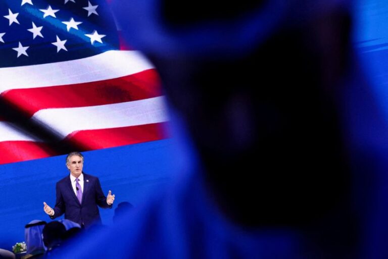 US Secretary of the Interior Doug Burgum in Abu Dhabi in November 2025.