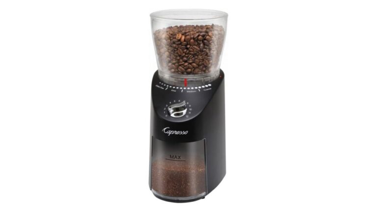 Capreso Coffee Grinder in black