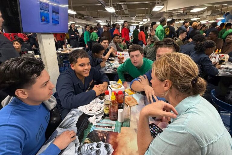 I spent time talking to the youngest sailors about the psychological toll this long deployment has had on them. Their reactions varied.